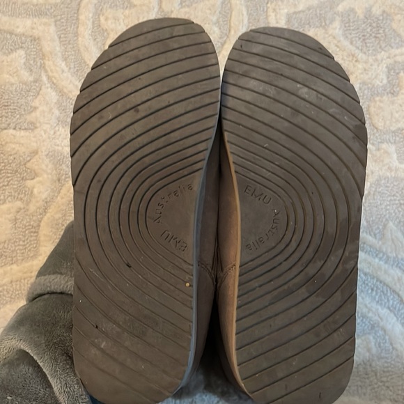 EUC EMU Featherwood Hi Tall Boots Mushroom Wool lining 8 - Picture 5 of 7